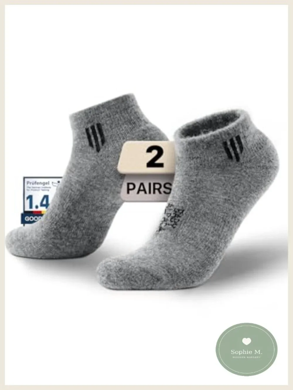 Alpaca Wool Ankle Socks Lightweight Breathable Athletic Hiking Running